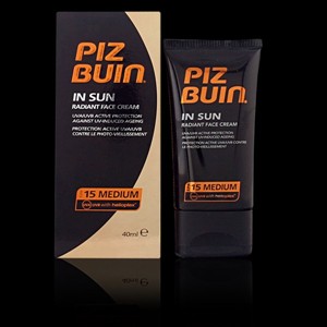 PIZ BUIN IN SUN radiant face cream SPF15 40 ml