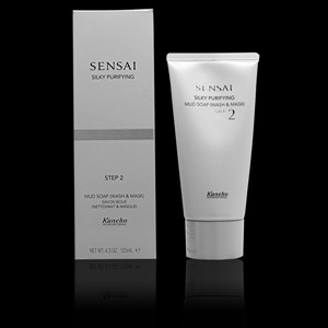 Imagen de SENSAI SILKY mud soap wash&mask 125 ml